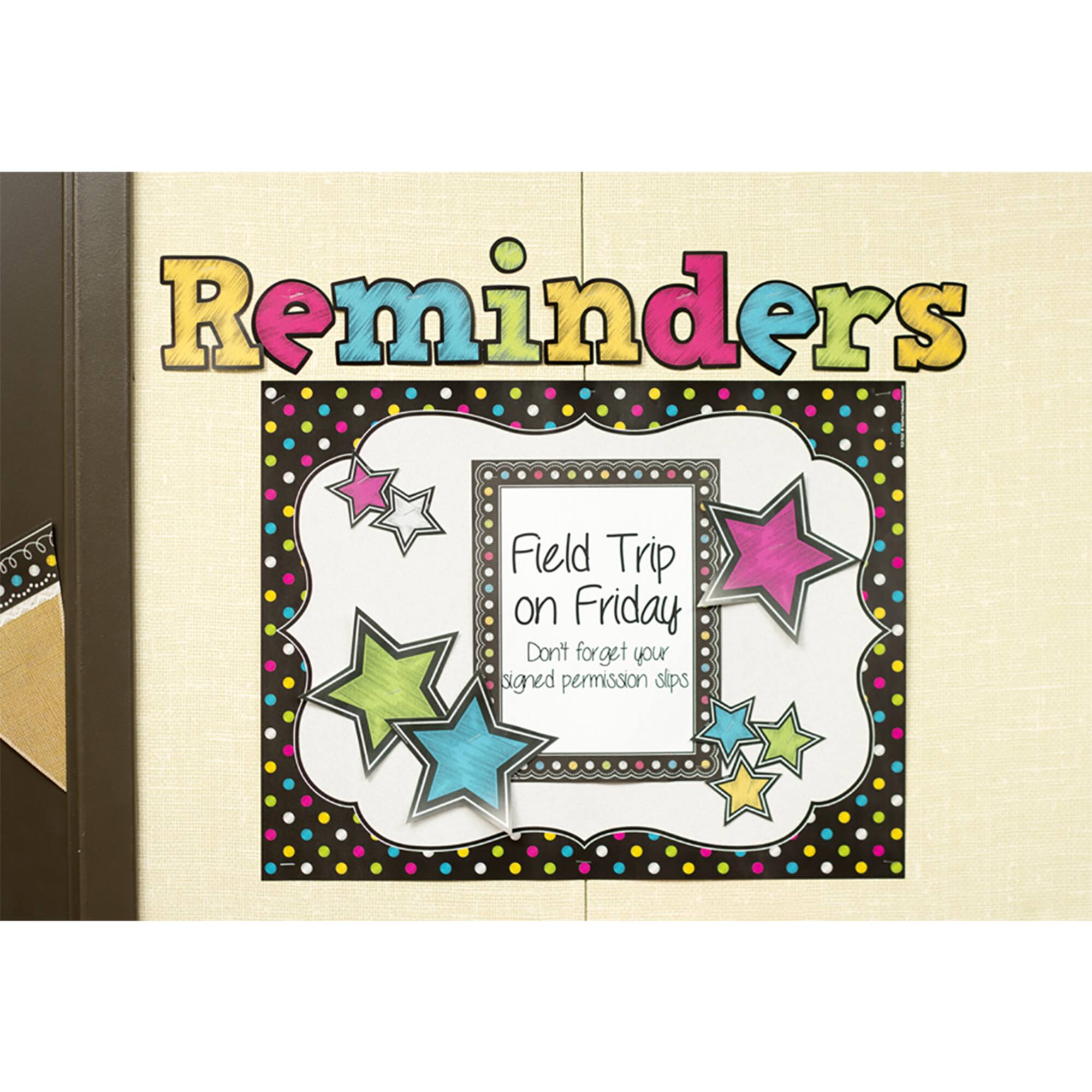 Teacher Created Resources® Chalkboard Brights Bold Block 4" Letters Combo Pack, 230 Pieces Per Pack, 3 Packs of 690